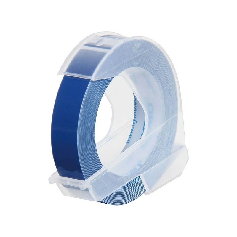 ダイモ　グロッシーテープ　９ｍｍ×３ｍ　ブルー　ＤＹＭＯ