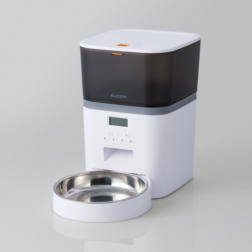 エレコム　オートフィーダー　シングルボウル　タイマー録音付　ホワイト