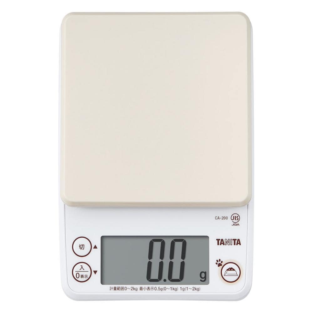 タニタ　ペットフードスケール　ホワイト　ＣＡ２００ＷＨ