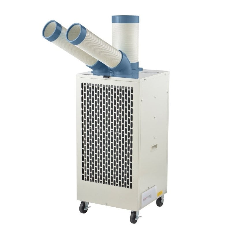 ナカトミ　ツインダクトスポットクーラー　自動首振り　１００Ｖ　ＳＡＣ－３４Ｓ