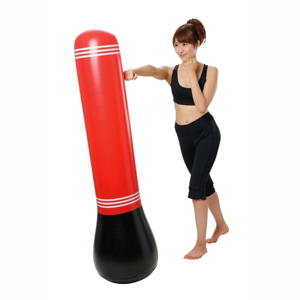 サンファミリー　ストレス解消パンチングバッグ　レッド