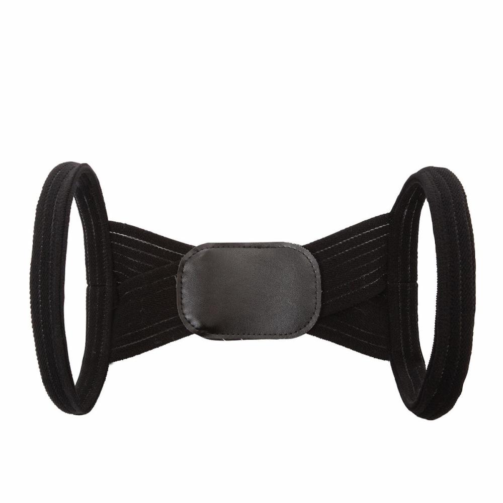 ニーズ　メンズ脇が痛くなりにくい　ピーンと背筋ベルト　ブラック