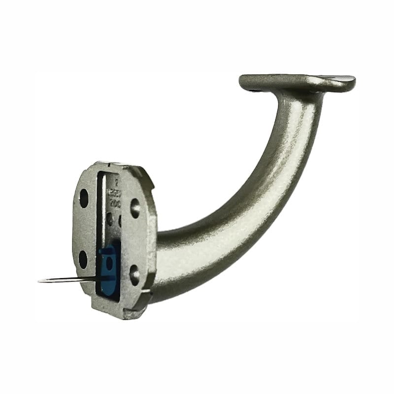 和気産業　ぬくもり手すりＵＢ　３２・３５兼用　壁受　シルバー　ＵＢ－１１Ｓ