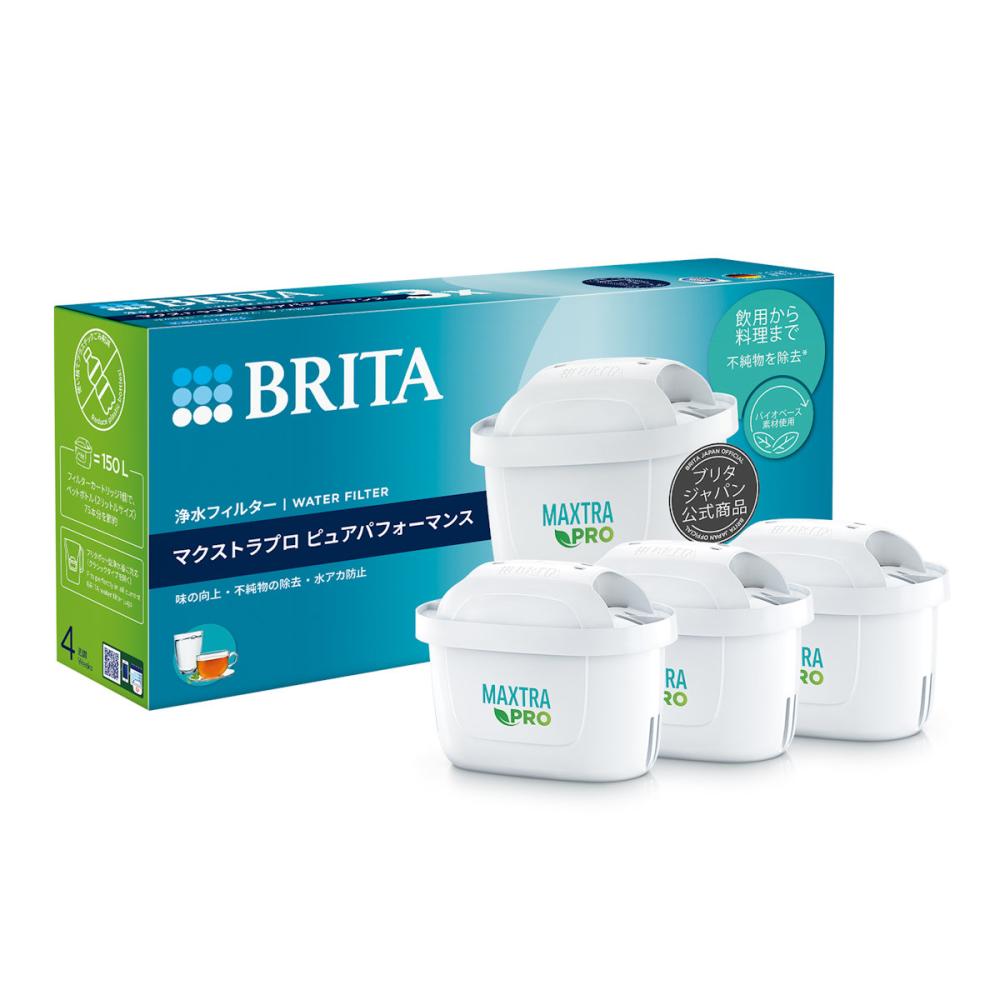 ＢＲＩＴＡ　ブリタ　マクストラプロピュアパフォーマンス交換用フィルター　３個入り
