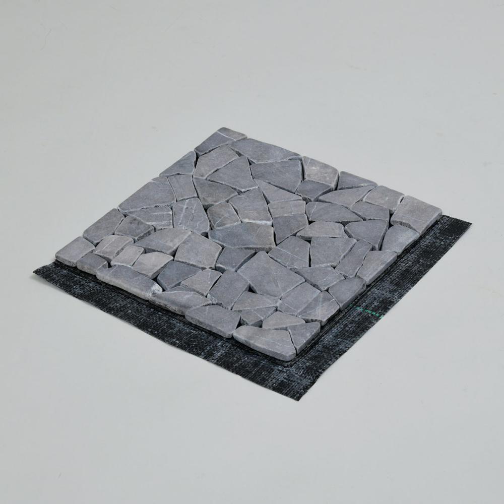 ＹＡＭＡＺＥＮ（山善）　防草シート付天然石マット　グレー　ＳＴＭ－３０ＢＳ（ＧＹ）