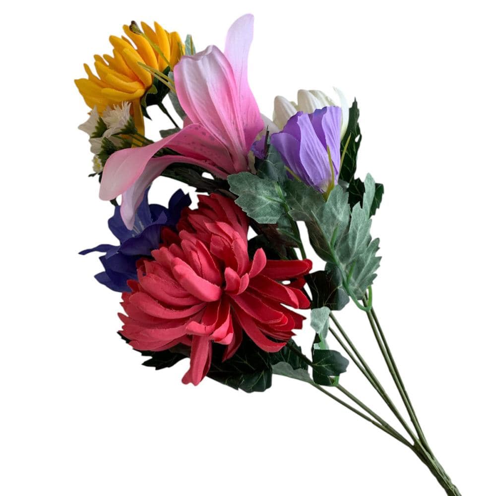 造花　仏花ブッシュ　ＭＩＸ　ＬＬ　ＦＰ－０９７８