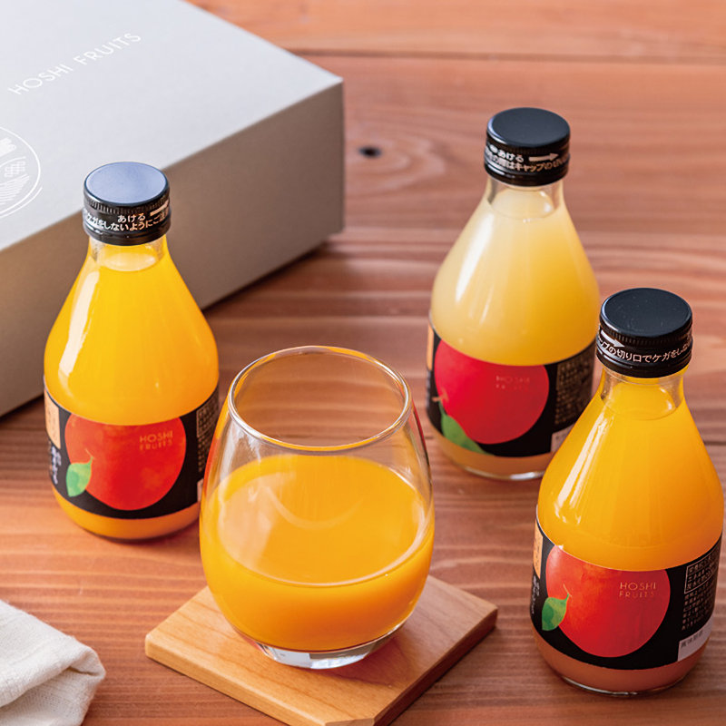 ホシフルーツ　にほんのご馳走果実ジュース　３本