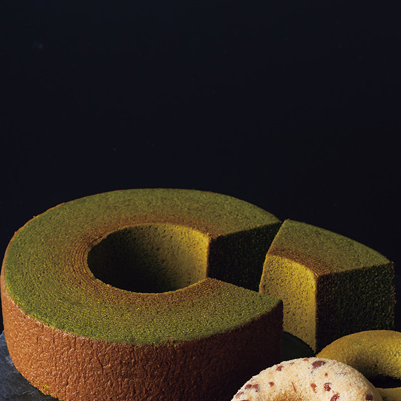 京都　京寿楽庵　宇治抹茶バウム　舞