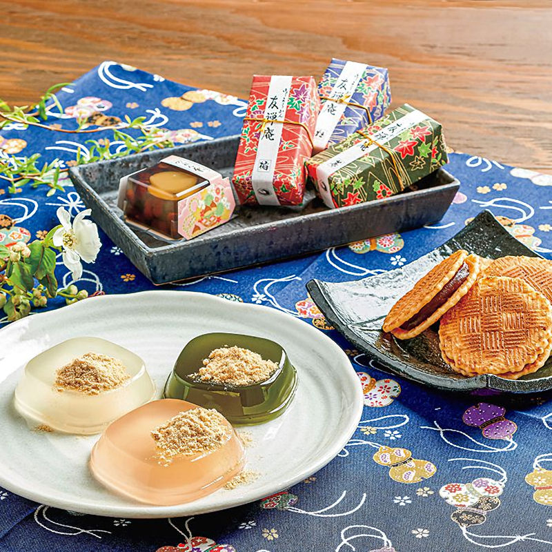 河内駿河屋　花利休　詰合せ　１４個