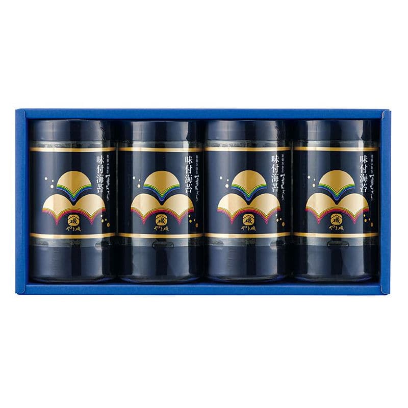 やま磯　初摘み味付のりセット　４本