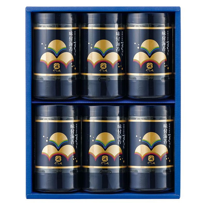 やま磯　初摘み味付のりセット　６本