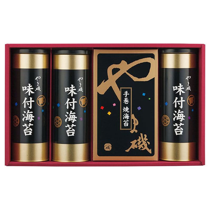 やま磯　潮　味付け海苔　３缶