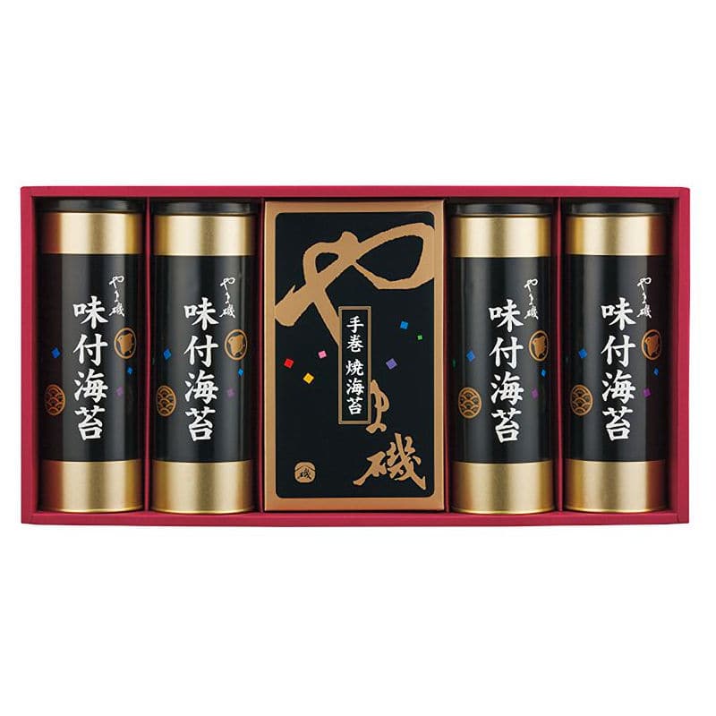 やま磯　潮　味付け海苔　４缶