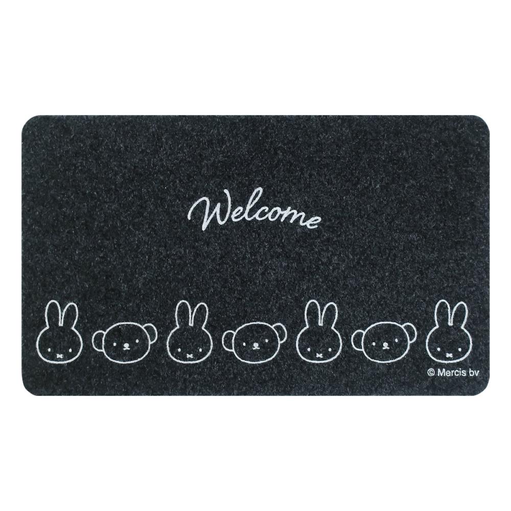 ｍｉｆｆｙ　ミッフィー　屋内・屋外兼用玄関マット　ミッフィーとボリス