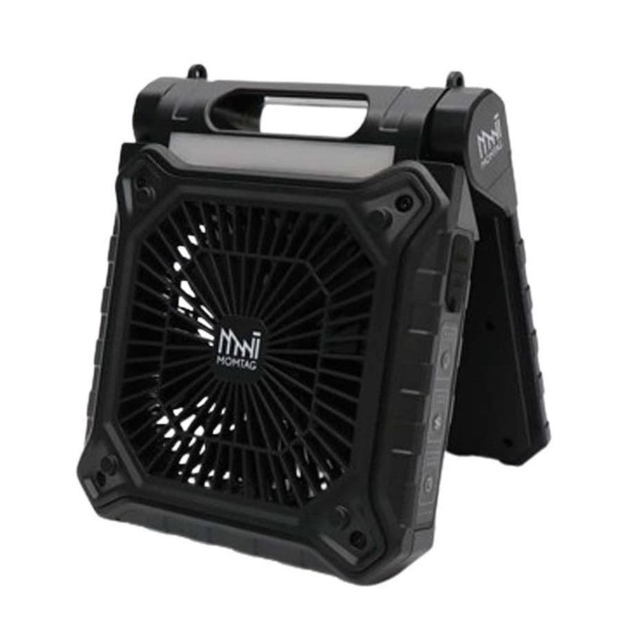 ポータブルソーラーライトファン　ブラック　ＨＤＬ－４６９０