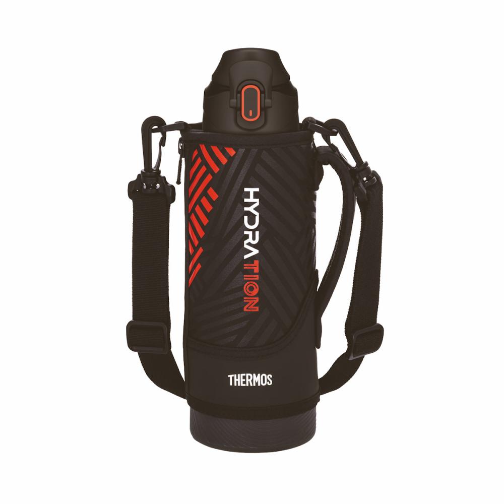 サーモス　真空断熱スポーツボトル　ブラックオレンジ　１．０Ｌ　ＦＪＳ－１０００Ｆ　ＢＫＯＲ