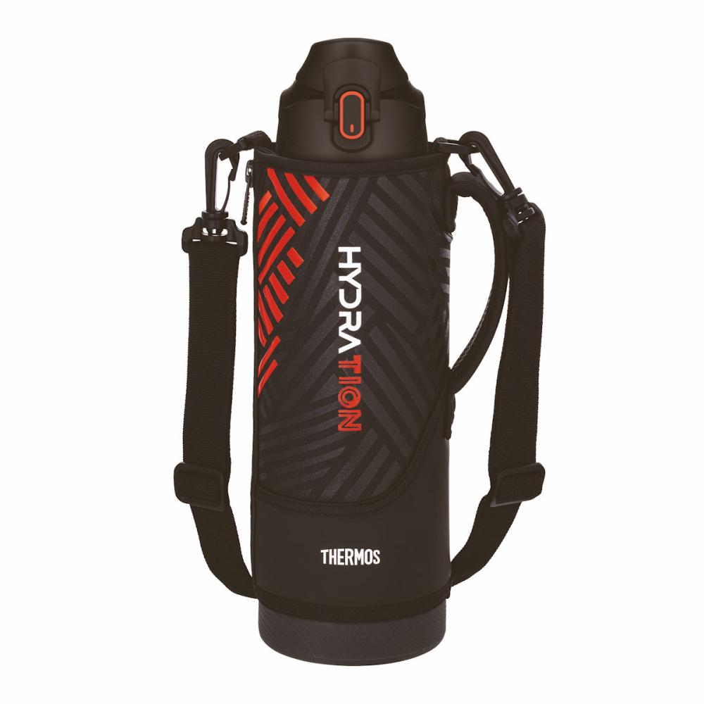 サーモス　真空断熱スポーツボトル　ブラックオレンジ　１．５Ｌ　ＦＪＳ－１５００Ｆ　ＢＫＯＲ