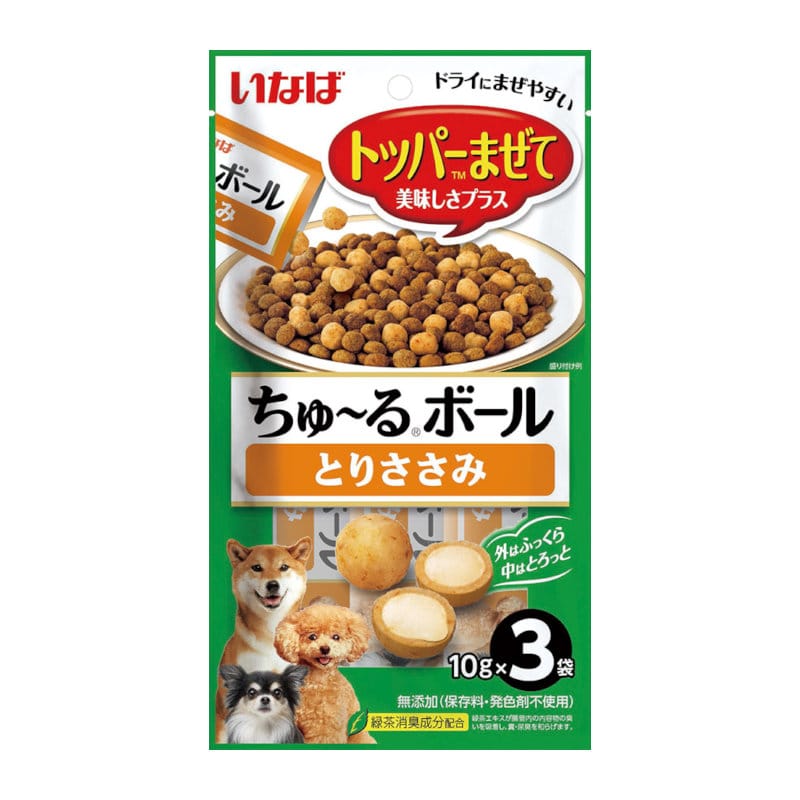 いなば　ちゅーるボール　とりささみ　１０ｇ×３袋