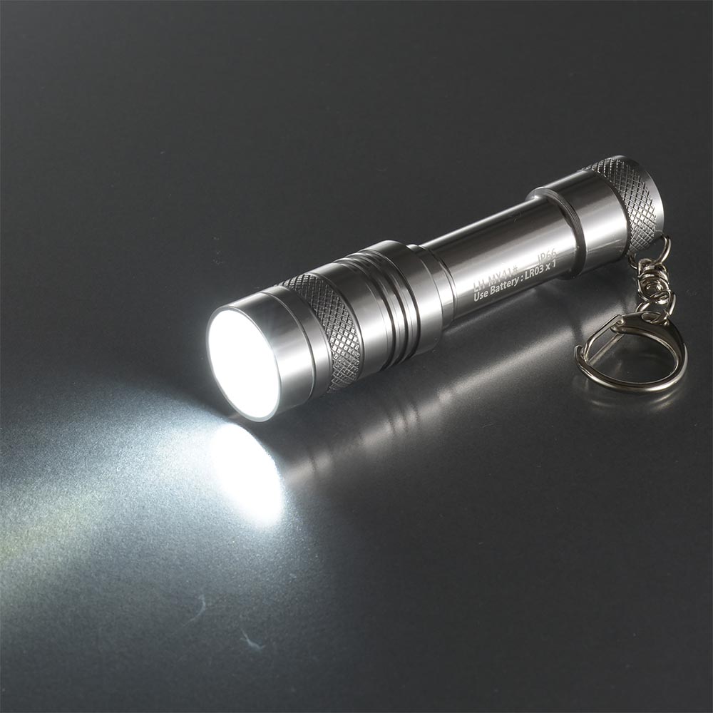 オーム電機　ＬＥＤミニライト　シルバー　１８ｌｍ　ＭＹ４１Ｓ