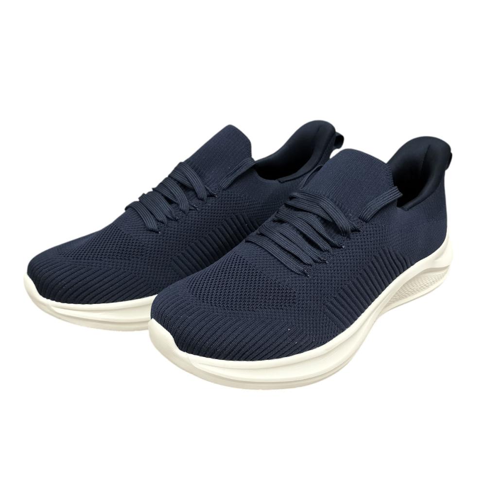 ＳＯＬＶＩＣ（ソルビック）　クイックスリッポン　メッシュスニーカー　ネイビー　Ｍ　２４．５～２５ｃｍ