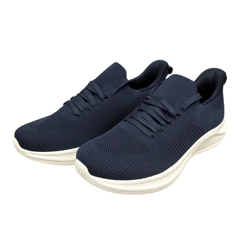 ＳＯＬＶＩＣ（ソルビック）　クイックスリッポン　メッシュスニーカー　ネイビー　Ｌ　２５．５～２６ｃｍ