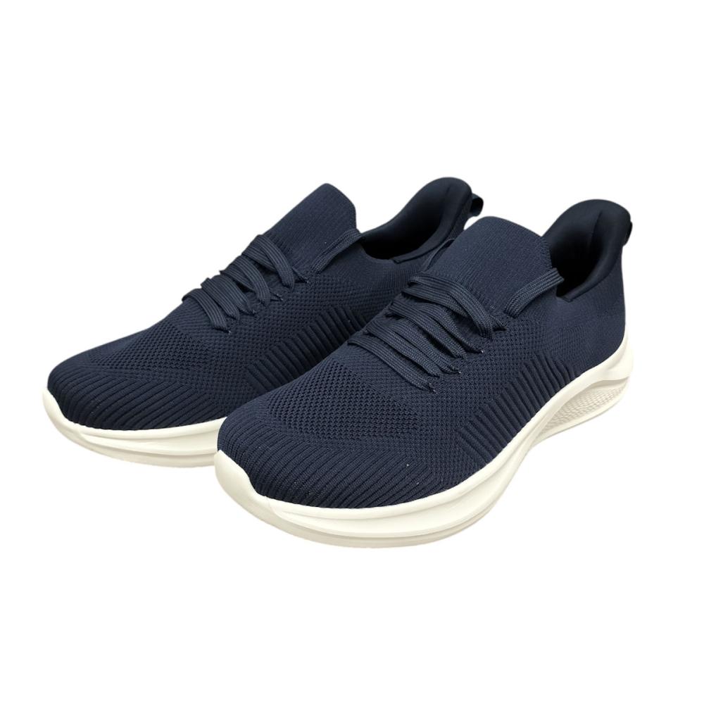 ＳＯＬＶＩＣ（ソルビック）　クイックスリッポン　メッシュスニーカー　ネイビー　ＬＬ　２６．５～２７ｃｍ