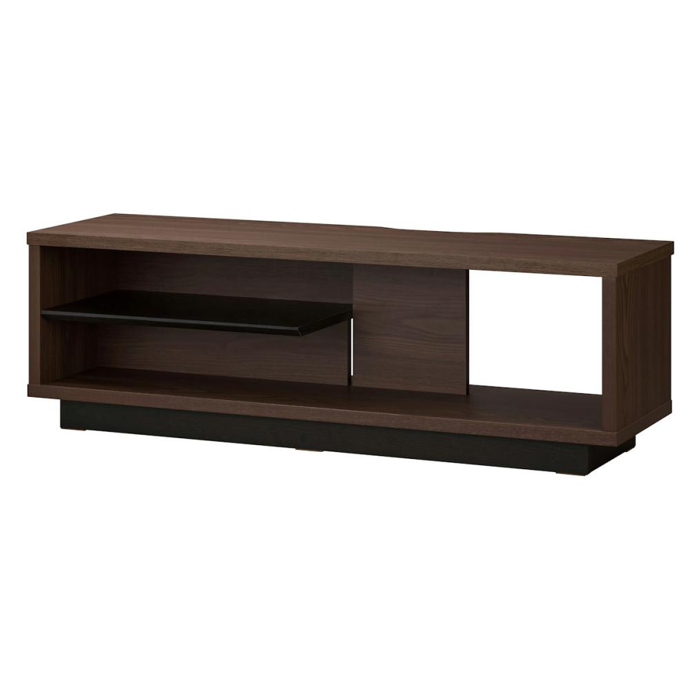 アイリスオーヤマ　オープンテレビ台　スタンダードタイプ　ＯＴＳ－１００ＳＲ　ウォールナット／ブラック