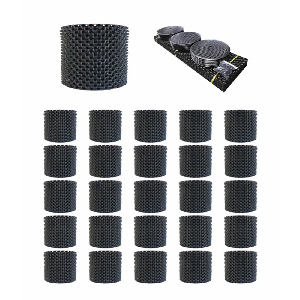 ルートプラスポット（ケース）　黒　３６Ｌ　２５個入り