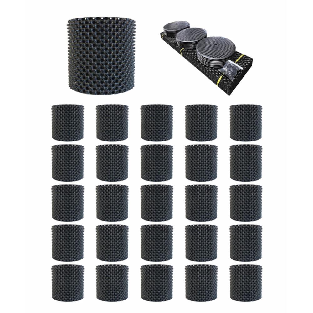 ルートプラスポット（ケース）　黒　５０Ｌ　２５個入り