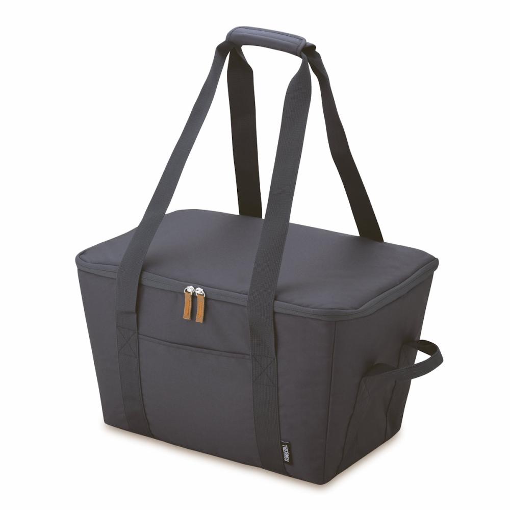 サーモス　保冷買い物カゴ用バッグ　ナイトグレー　２５Ｌ　ＲＦＧ－０２５