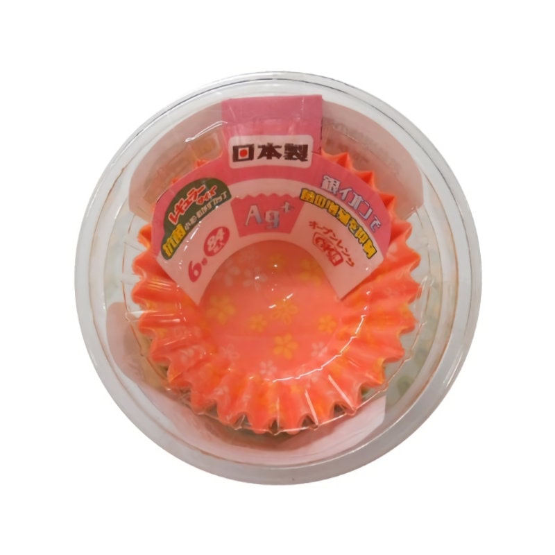 抗菌小花おかずカップ　６号　８４枚