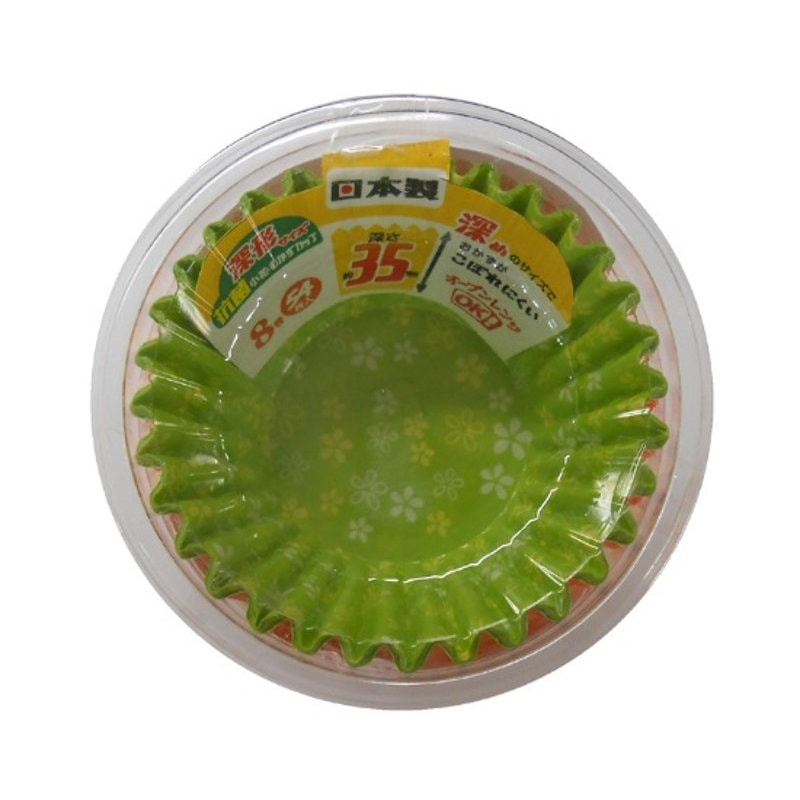 抗菌小花おかずカップ　深型８号　５４枚