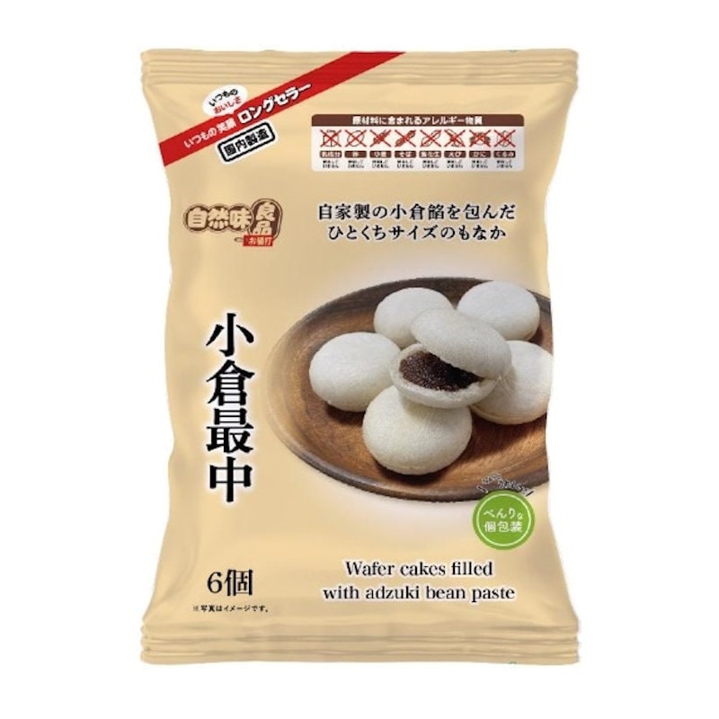 自然味良品　小倉最中　６個入り