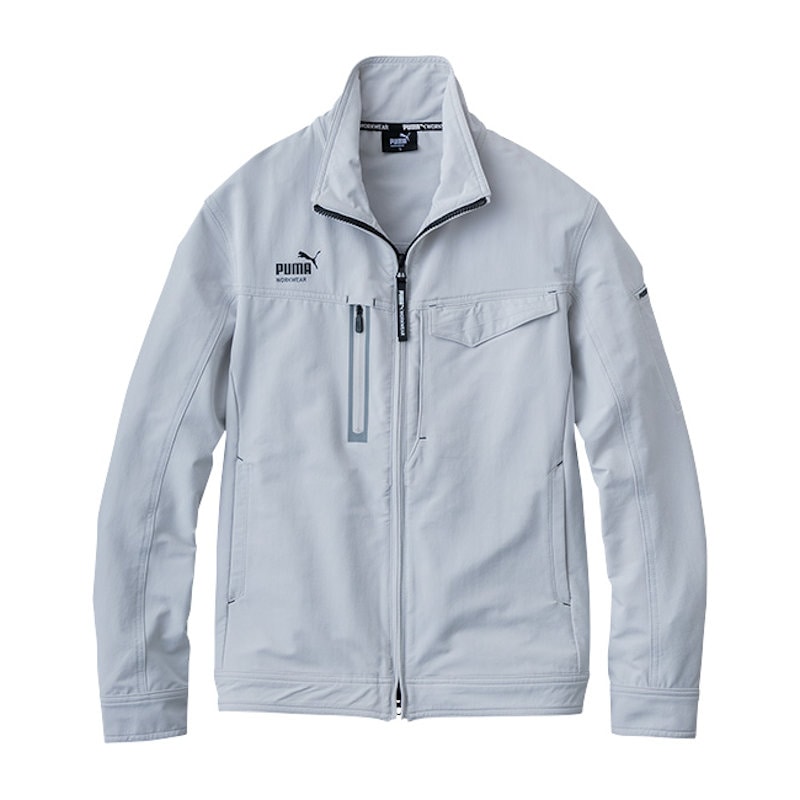 ＰＵＭＡ　ワークジャケット　ＰＷ－３０２１Ａ　シルバー　Ｍ　作業ウェアＰＵＭＡ