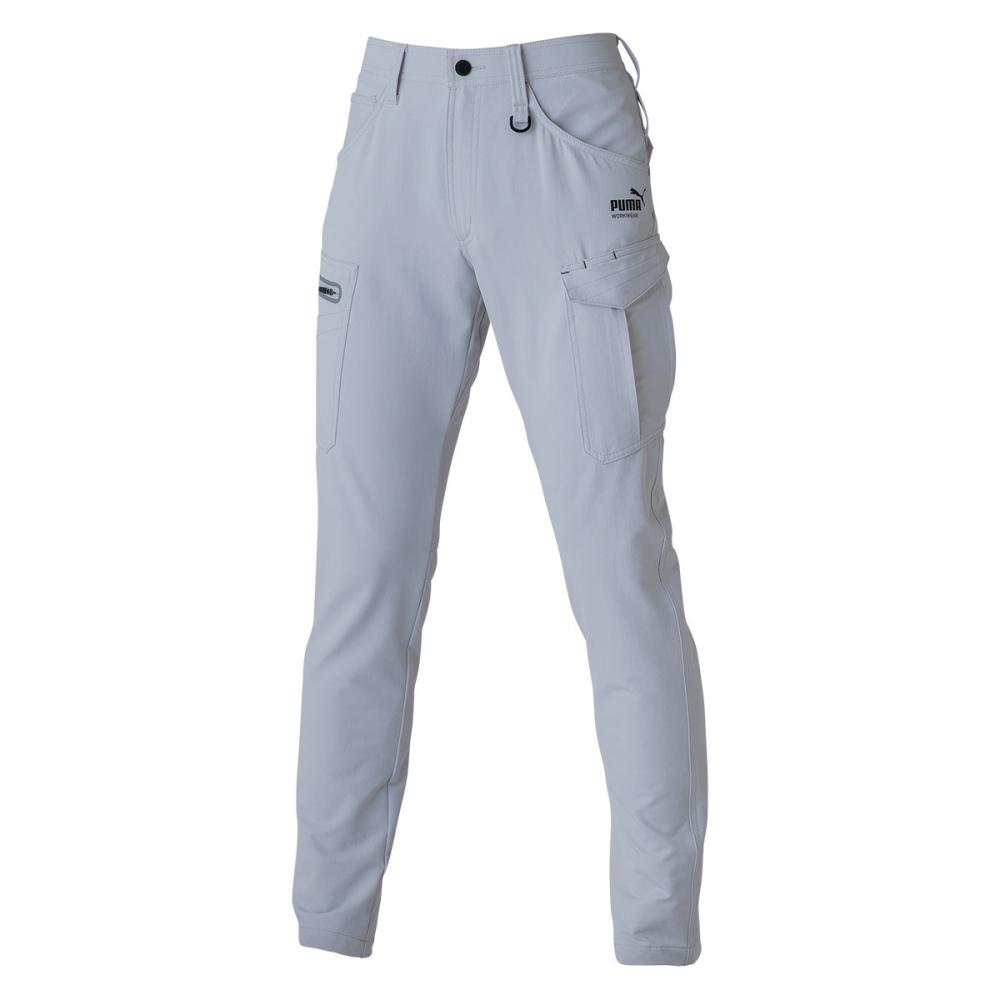 ＰＵＭＡ　カーゴパンツ　ＰＷ－３０２５Ａ　シルバー　Ｌ　作業ウェアＰＵＭＡ