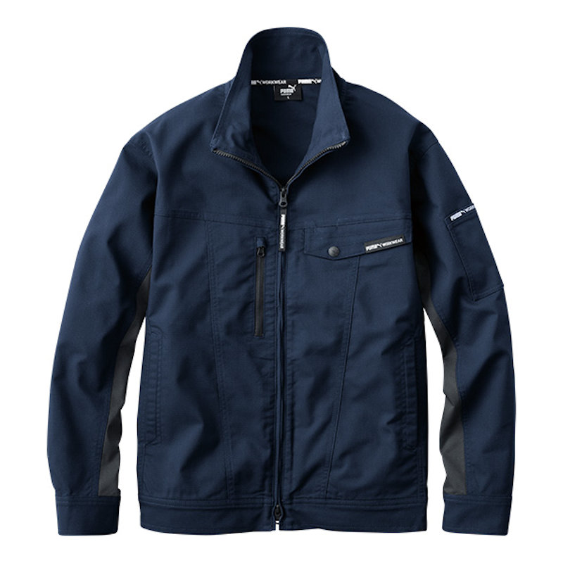 ＰＵＭＡ　長袖ジャケット　ＰＷ－４０１１Ａ　ネイビー　Ｌ　作業ウェアＰＵＭＡ