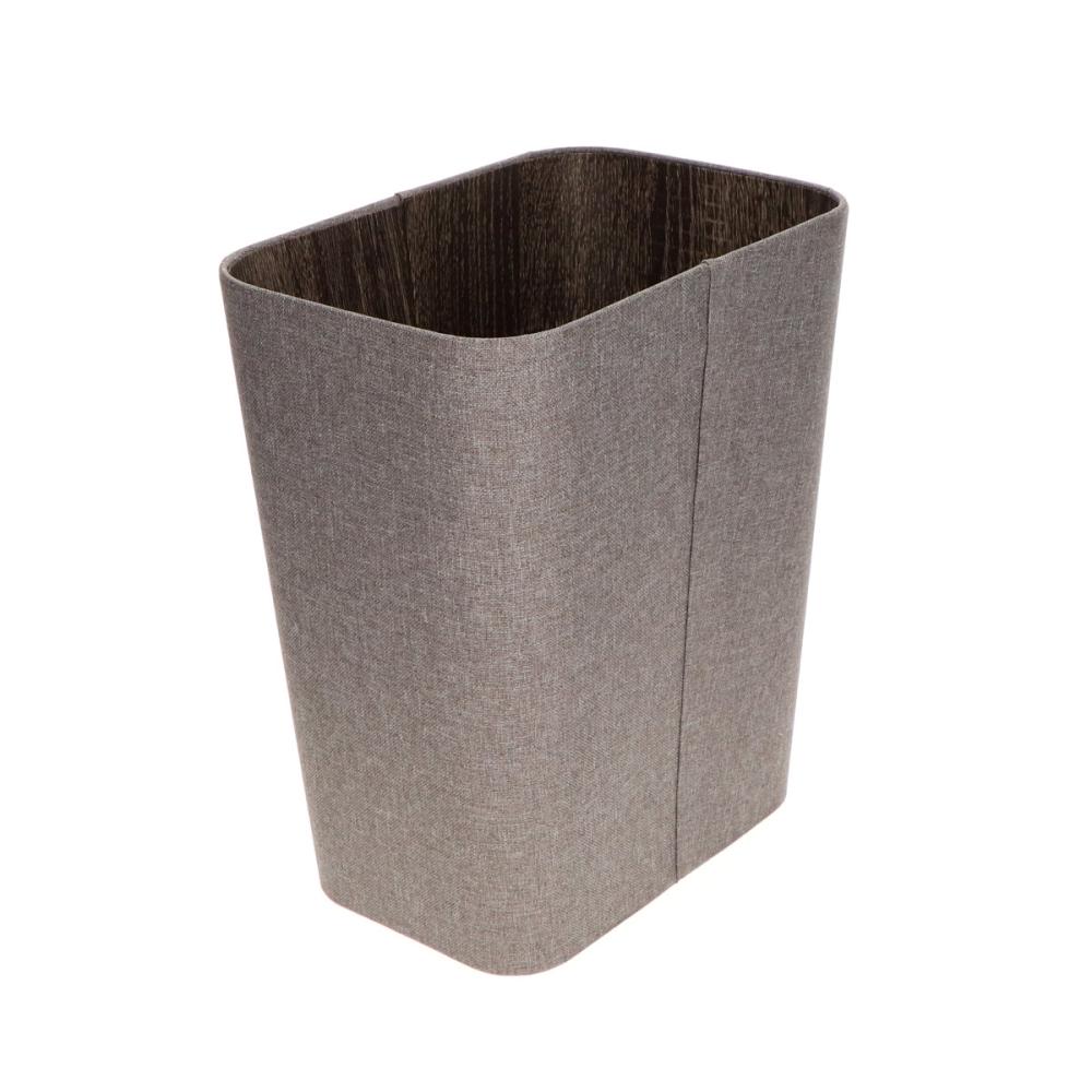 アテーナライフ　スリムスクエア型くず入れ　１０Ｌ　グレー