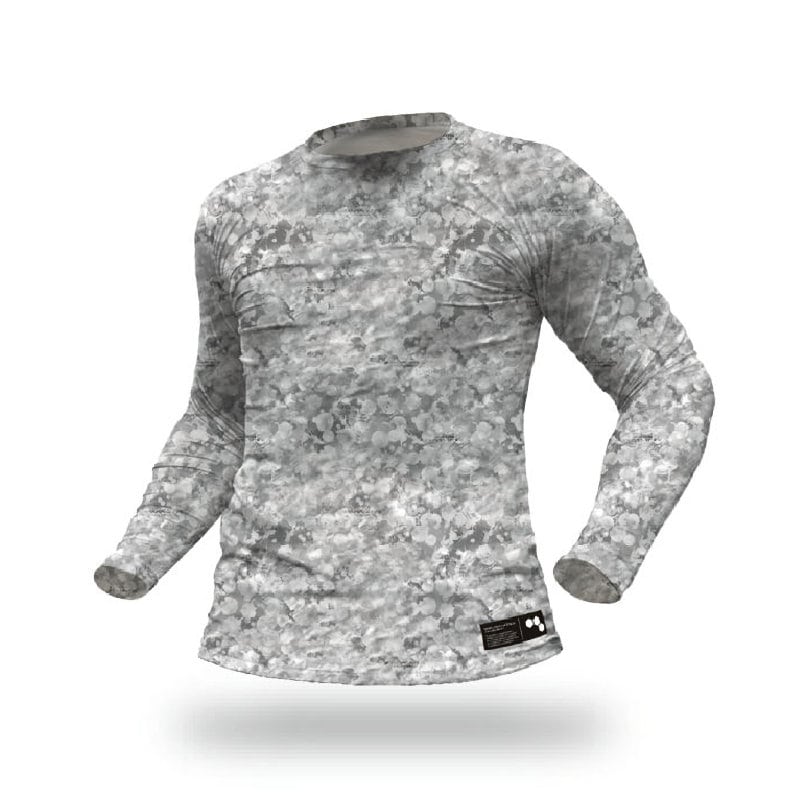 ボクラワークス　蓄熱防寒コンプレッション　ＨＥＡＴ　ＳＴＲＡＧＥ　ホワイト　Ｌ　３５１０