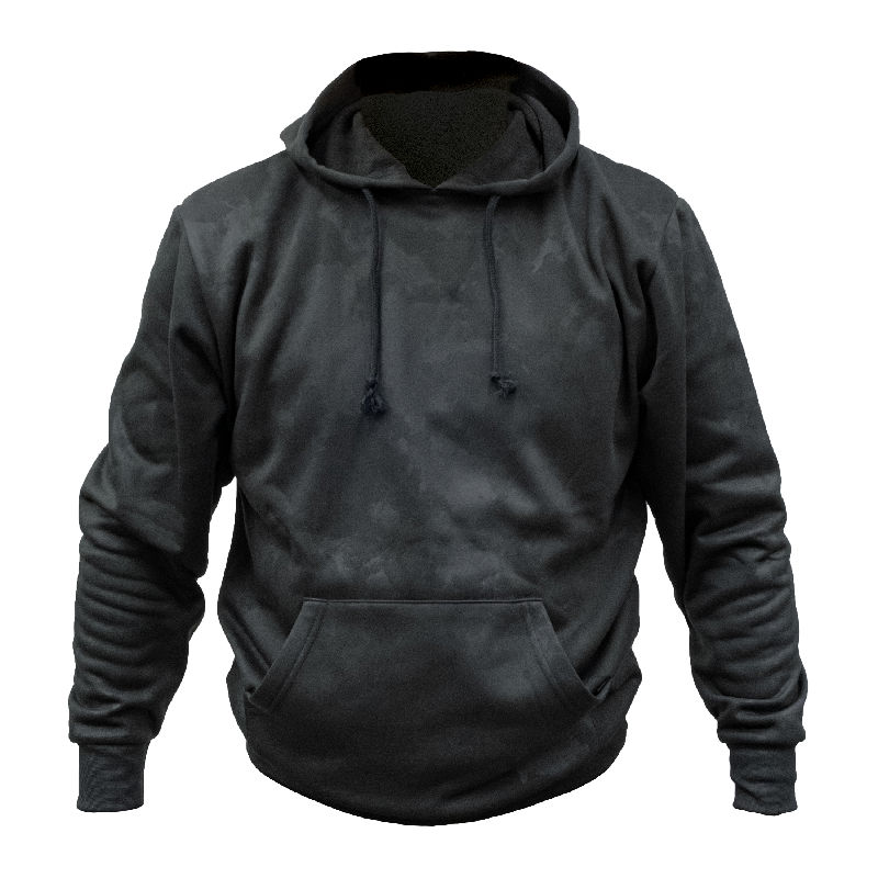 ＧＲＡＴＥＸ　防寒プルオーバーパーカー　火山岩蓄熱エンボスプリント　ブラック　Ｌ　３８１２