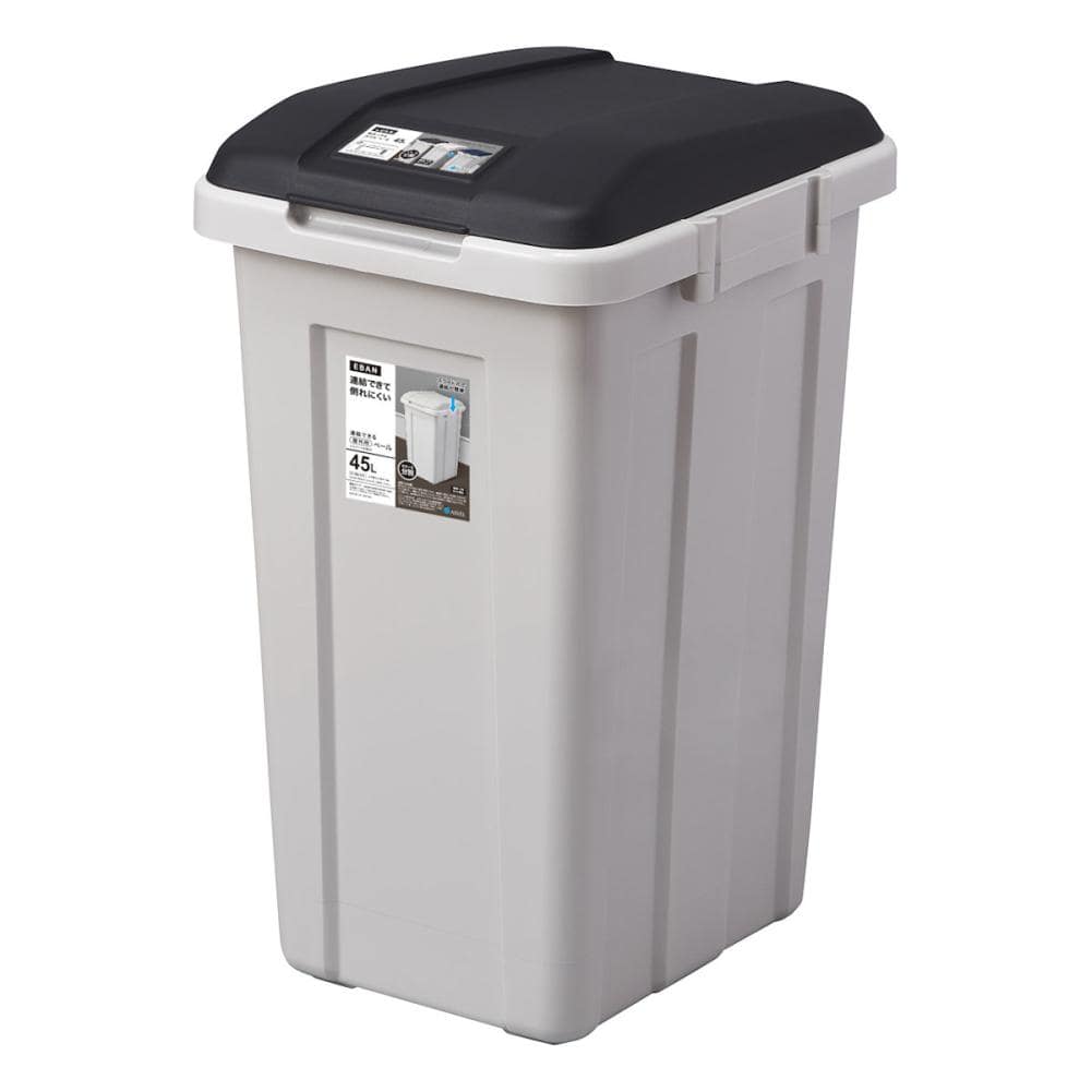 アスベル　ジョイント分別ペール　４５Ｌ　ブラック