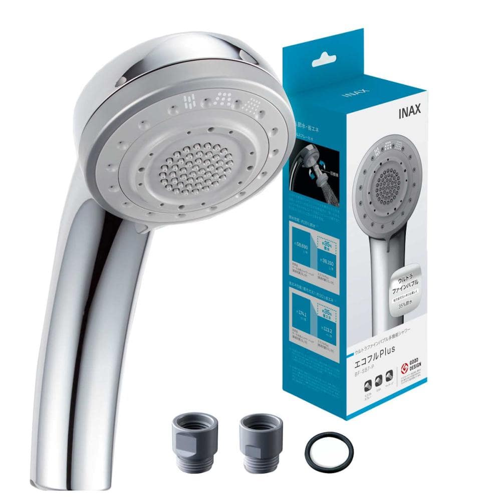 ＬＩＸＩＬ　ＩＮＡＸ　ウルトラファインバブル多機能シャワーヘッド　エコフルプラス　ＰＫ－ＢＦ－ＳＨ１