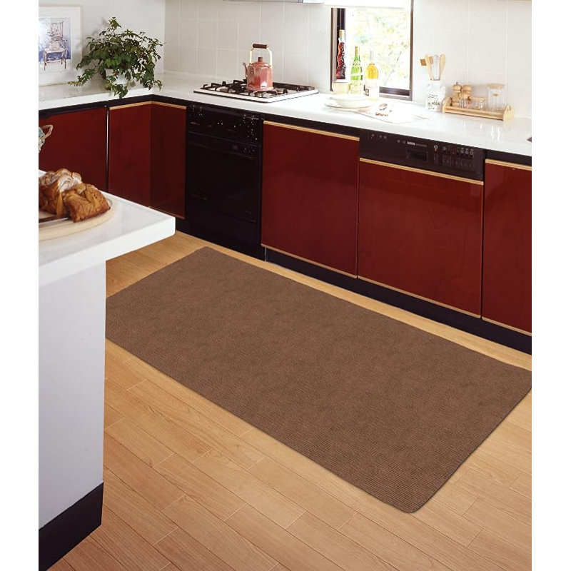 明和グラビア　１帖ニードルパンチ　ＲＰ－８０Ｎ　ブラウン　８０ｃｍ×１７０ｃｍ