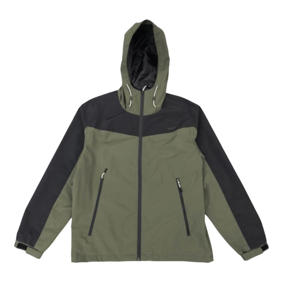ＳＯＬＶＩＣ（ソルビック）　撥水ウィンドシェルパーカー　オリーブグリーン　３Ｌ