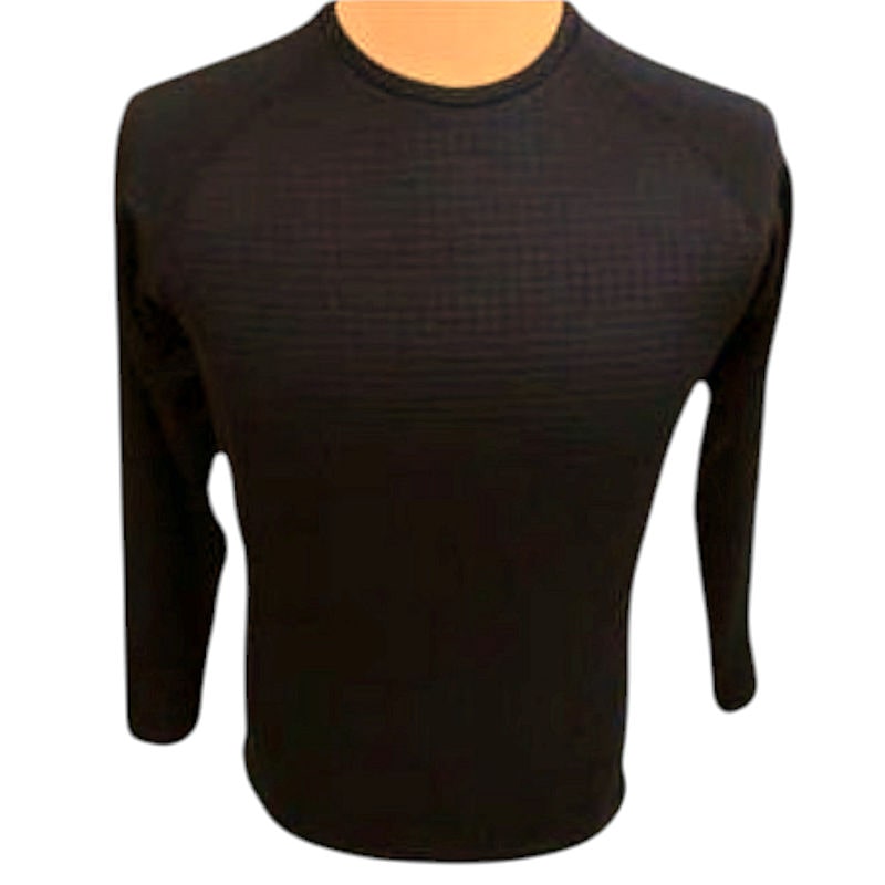 你的品牌名　ブロックフリース　クルーコンプレッション　ブラック　３Ｌ　