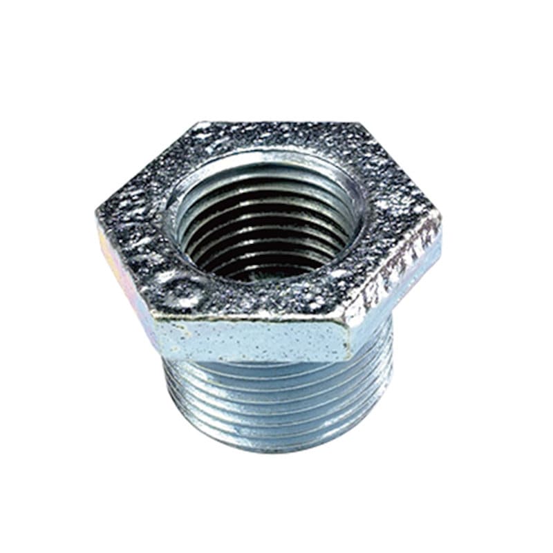 ブッシング　３／４×１／２　めっき付　ＷＢＵ３／４Ｍ