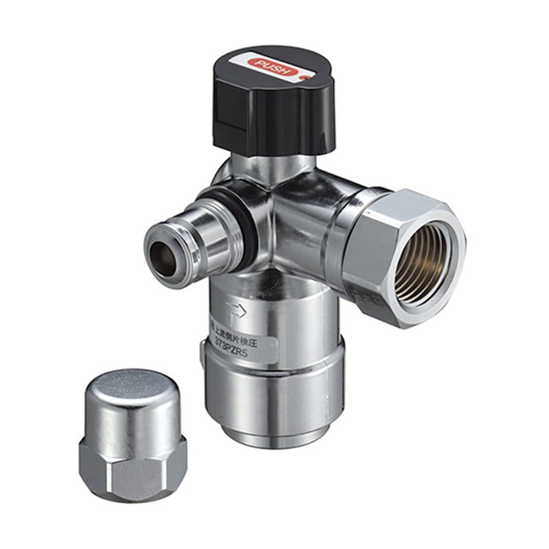 検査孔付ボールＵＬねじガス栓　１５Ａ×１／２　ＬＰＧ　ＧＢ３７３ＰＺＲ５－１５