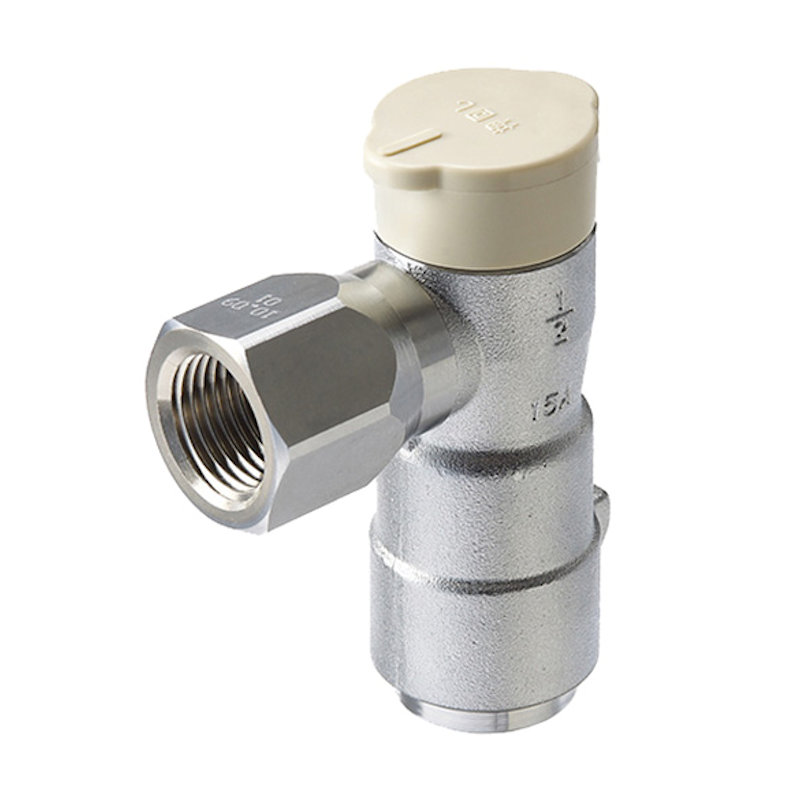 フレキＵＬねじガス栓　ＬＰＧ　１０Ａ×Ｒｃ１／２　Ｇ３５３ＵＮ５－１５