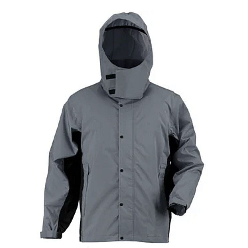 カジメイク　７５２１　レインスーツエボリューション　チャコール　Ｌ