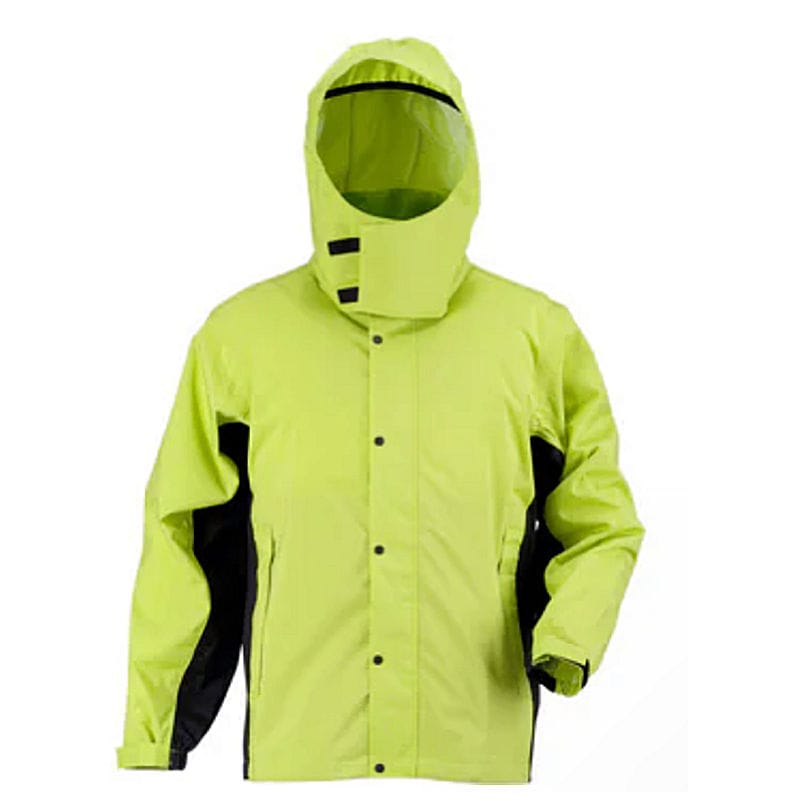 カジメイク　７５２１　レインスーツエボリューション　ライム　４Ｌ