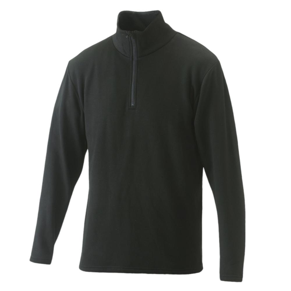 ＳＯＬＶＩＣ（ソルビック）　７ヒート極ボア　長袖シャツ　ハーフジップ　ブラック　ＬＬ